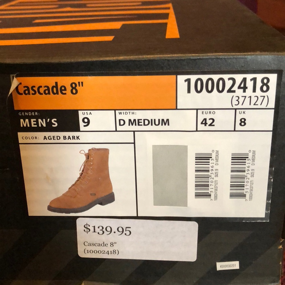 Men’s Ariat lace up work boots
